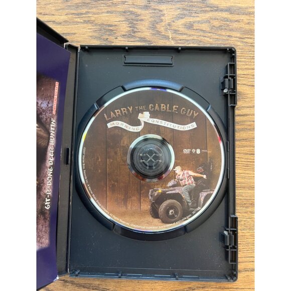 Larry The Cable Guy Morning Constitutions 2007 DVD Stand-Up Comedy Pre-Owned - Picture 3 of 4